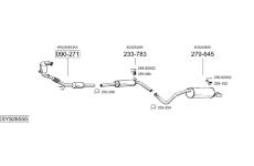 Výfukový systém BOSAL SYS26555