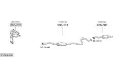 Výfukový systém BOSAL SYS26580