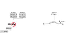 Výfukový systém BOSAL SYS26639