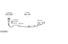 Výfukový systém BOSAL SYS26692