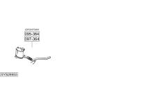 Výfukový systém BOSAL SYS26953