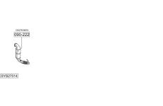 Výfukový systém BOSAL SYS27014