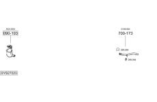 Výfukový systém BOSAL SYS27023