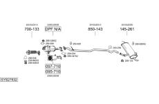 Výfukový systém BOSAL SYS27632