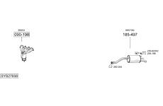 Výfukový systém BOSAL SYS27658