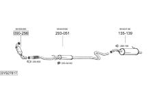 Výfukový systém BOSAL SYS27817