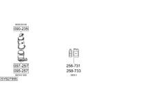 Výfukový systém BOSAL SYS27955