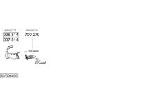 Výfukový systém BOSAL SYS28069