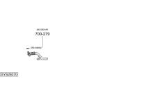 Výfukový systém BOSAL SYS28070