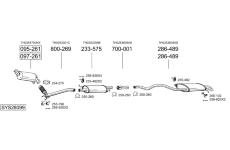 Výfukový systém BOSAL SYS28099