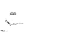 Výfukový systém BOSAL SYS28144