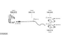 Výfukový systém BOSAL SYS28229