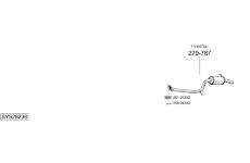 Výfukový systém BOSAL SYS28238