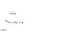 Výfukový systém BOSAL SYS28277