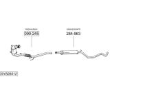 Výfukový systém BOSAL SYS28512