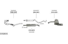 Výfukový systém BOSAL SYS28516