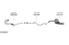 Výfukový systém BOSAL SYS28522