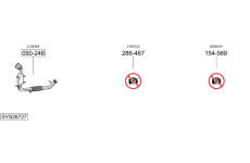 Výfukový systém BOSAL SYS28727