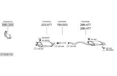 Výfukový systém BOSAL SYS28742