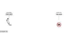 Výfukový systém BOSAL SYS29179