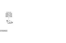 Výfukový systém BOSAL SYS29422