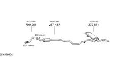 Výfukový systém BOSAL SYS29604