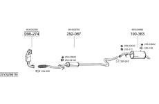 Výfukový systém BOSAL SYS29619