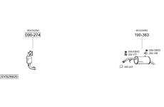 Výfukový systém BOSAL SYS29620