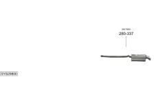 Výfukový systém BOSAL SYS29800