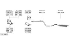 Výfukový systém BOSAL SYS29823