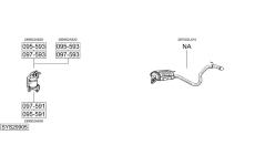 Výfukový systém BOSAL SYS29905