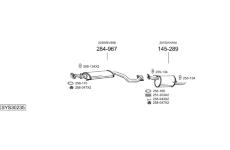 Výfukový systém BOSAL SYS30235