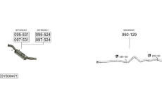 Výfukový systém BOSAL SYS30471