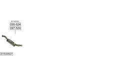 Výfukový systém BOSAL SYS30527