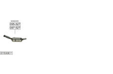 Výfukový systém BOSAL SYS30611