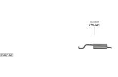 Výfukový systém BOSAL SYS31022