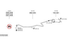 Výfukový systém BOSAL SYS31025