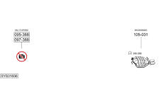 Výfukový systém BOSAL SYS31656