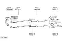 Výfukový systém BOSAL SYS31867