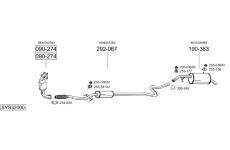 Výfukový systém BOSAL SYS32000