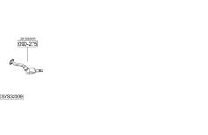 Výfukový systém BOSAL SYS32009