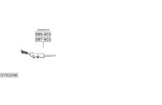 Výfukový systém BOSAL SYS32088