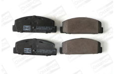 Sada brzdových destiček, kotoučová brzda CHAMPION 572490CH