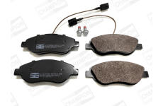 Sada brzdových destiček, kotoučová brzda CHAMPION 573076CH