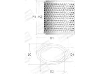 Vzduchový filtr CHAMPION V426/606