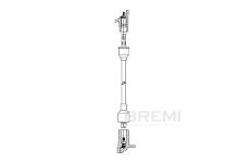 Zapaľovací kábel BREMI 355/100