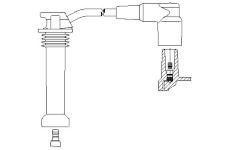 Zapaľovací kábel BREMI 8A19/46