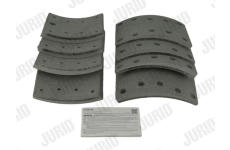 Sada brzdoveho oblozeni, bubnova brzda JURID 1970601070