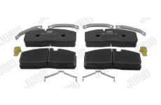 Sada brzdových destiček, kotoučová brzda JURID 2942709560