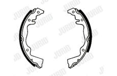 Sada brzdových čelistí, parkovací brzda JURID 361070J